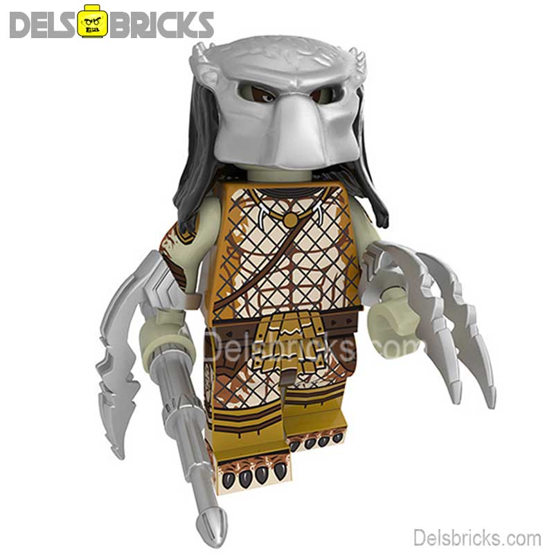 The Predator Brown Yautja Lego Minifigures Custom Toys 6 (ONLINE ORDER ONLY)