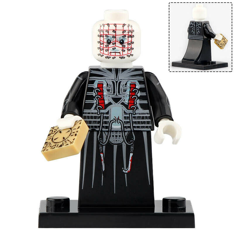 Pinhead Hellraiser Lego Minifigures Custom Horror Toys (ONLINE ORDER ONLY)