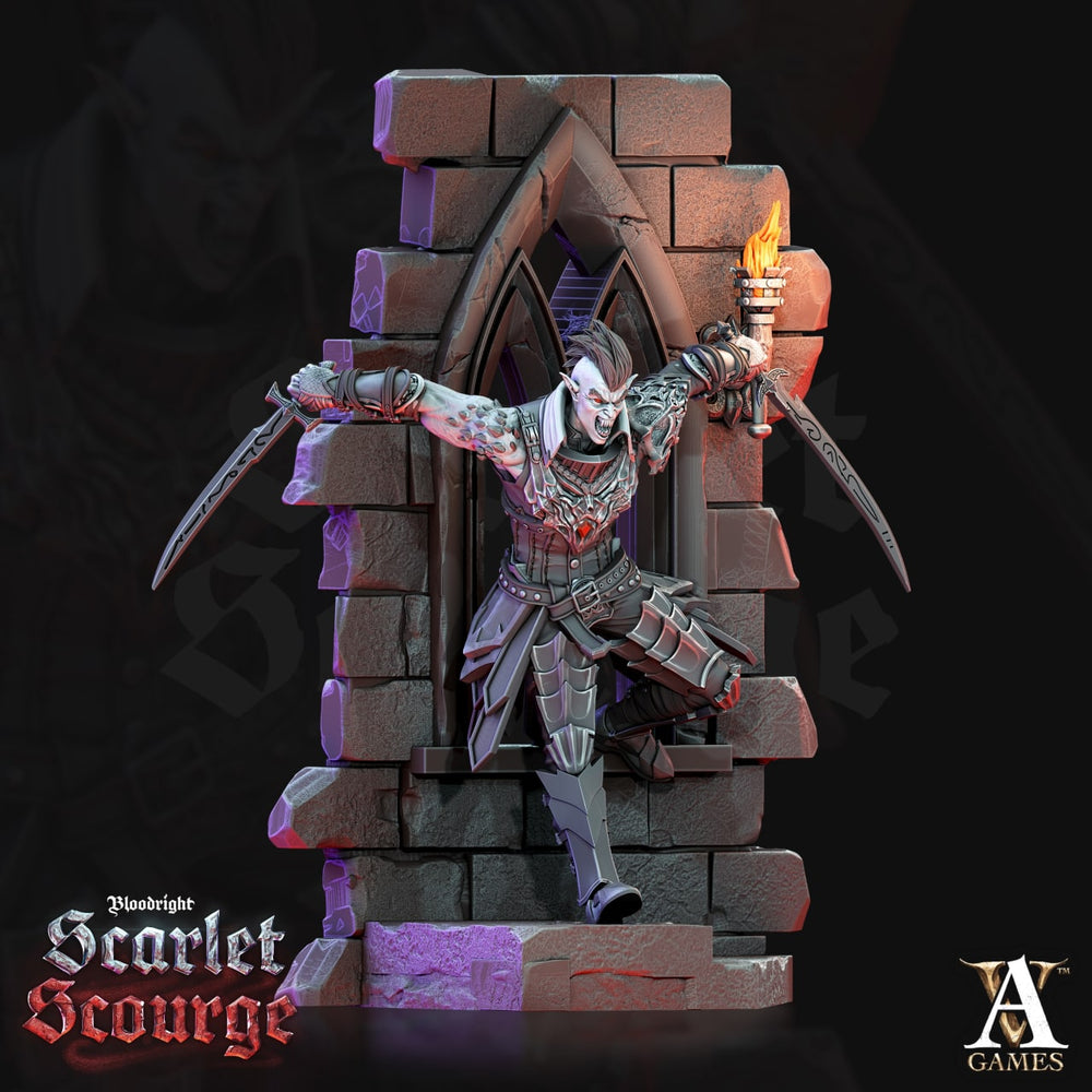 3D Printed Archvillain Games Bloodspawn Templars 28 32mm D&D (Online Only)