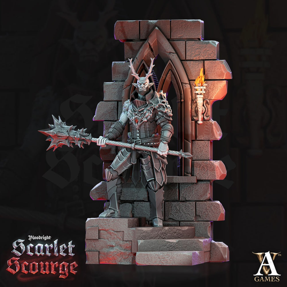 3D Printed Archvillain Games Bloodspawn Templars 28 32mm D&D (Online Only)