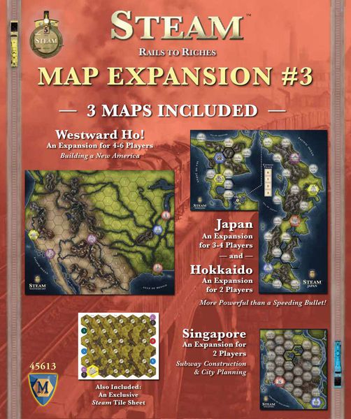 Steam: Map Expansion #3 (ONLINE ORDER ONLY)