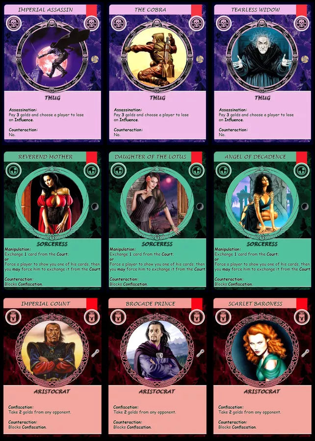 Coup - Card Game (Online Order Only)