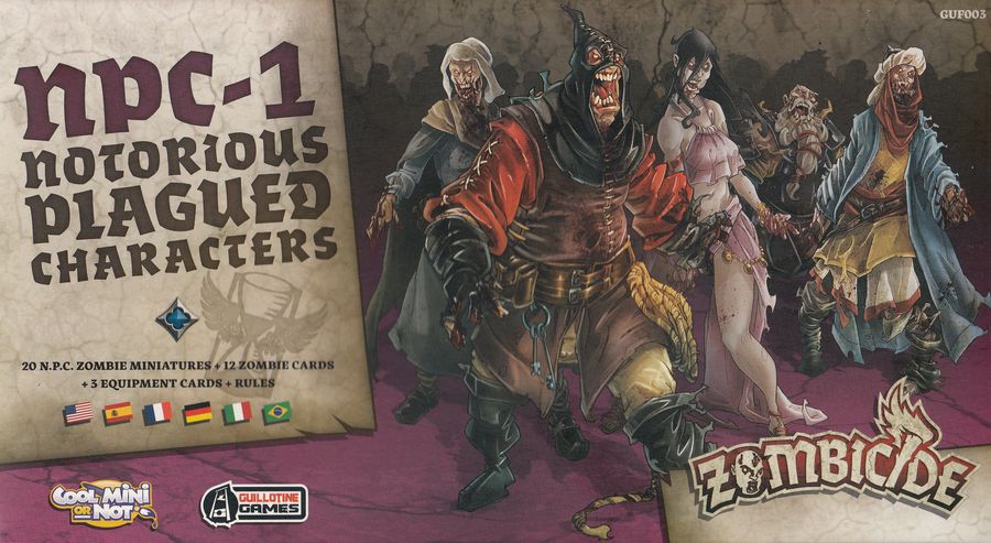 Zombicide Black Plague: NPC 1 Expansion (ONLINE ORDER ONLY)