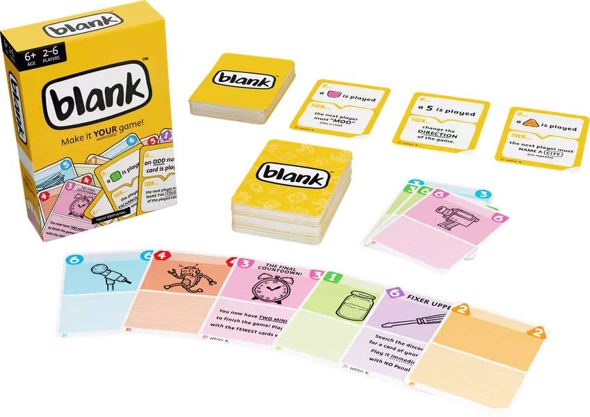 Blank - Card Game (Online Order Only)