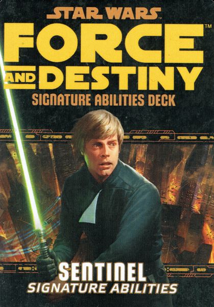 Star Wars: Force and Destiny: Sentinel Signature Abilities Deck (ONLINE ORDER ONLY)
