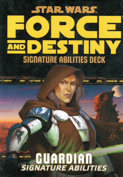 Star Wars: Force and Destiny: Guardian Signature Abilities Deck (ONLINE ORDER ONLY)