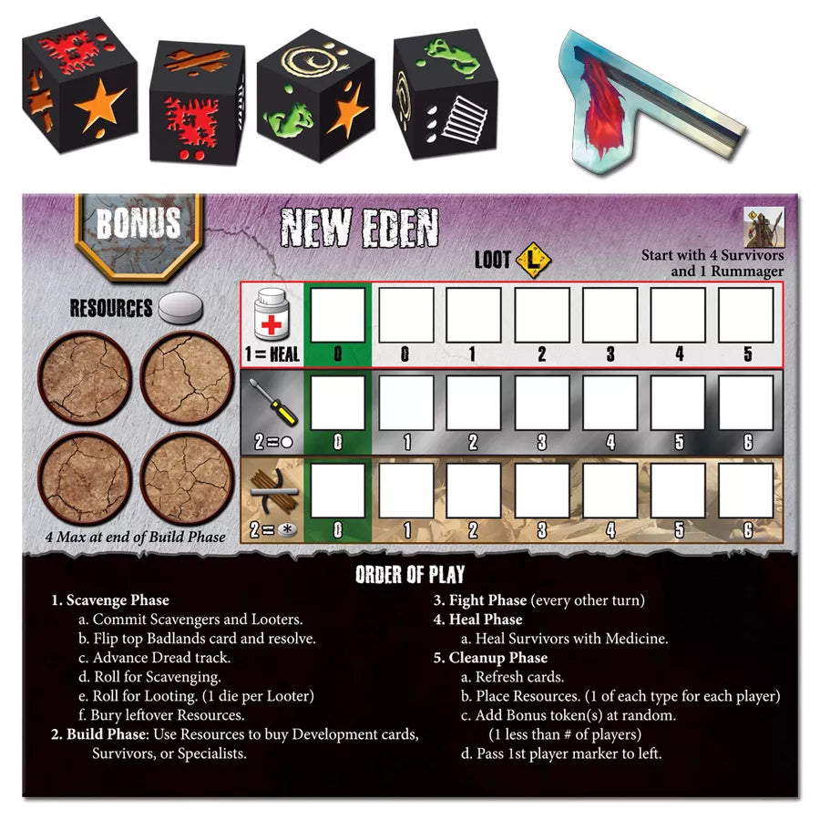 Remnants Post-Apocalyptic Survival Board Game (ONLINE ORDER ONLY)