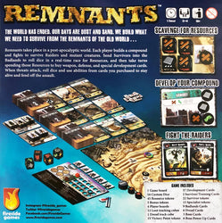 Remnants Post-Apocalyptic Survival Board Game (ONLINE ORDER ONLY)