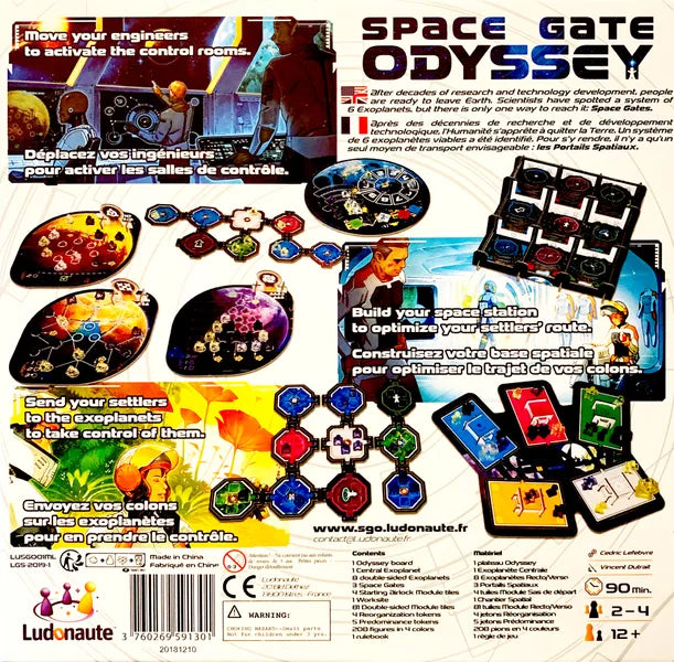Space Gate Odyssey - Board Game (Online Order Only)