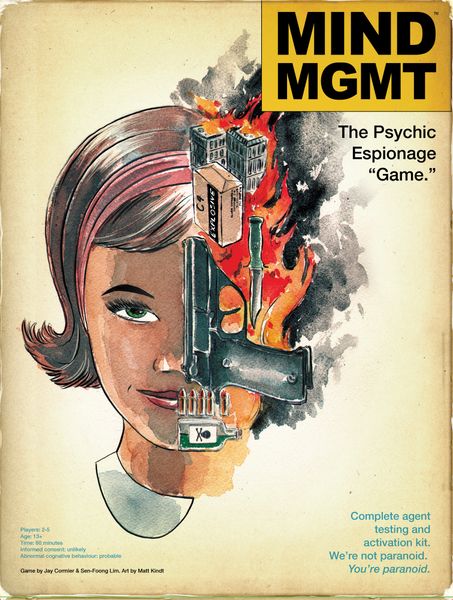 Mind MGMT: The Psychic Espionage Game (ONLINE ORDER ONLY)