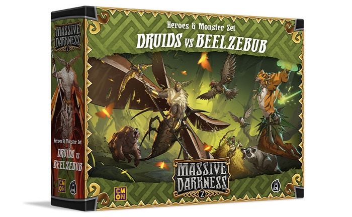 Massive Darkness 2: Druids vs Beelzebub Heroes & Monster Set (ONLINE ORDER ONLY)