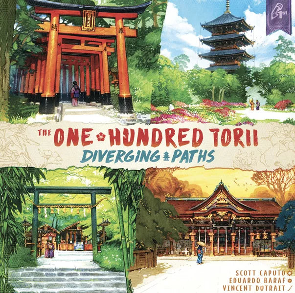 One Hundred Torii: Diverging Paths - Board Game (Online Order Only)