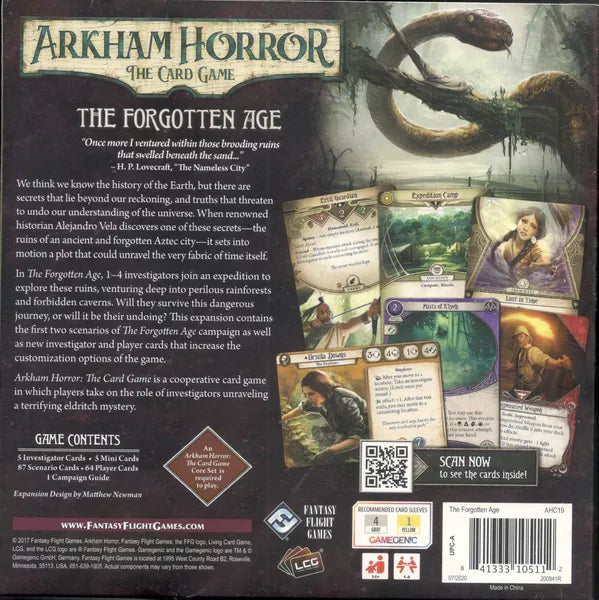 Arkham Horror: The Card Game – The Forgotten Age: Expansion (Online Order Only)