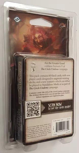 Arkham Horror the Card Game - For The Greater Good Mythos Pack (Online Order Only)