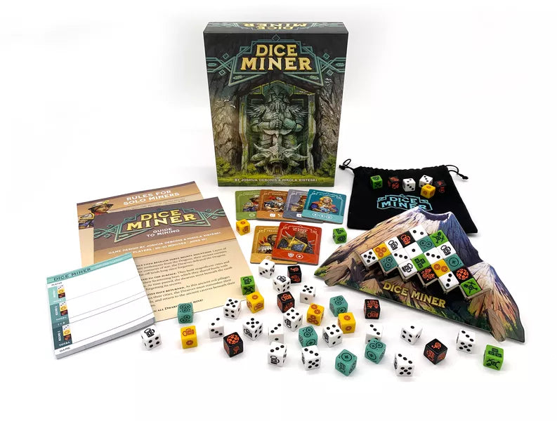 Dice Miner - A Dice Drafting Game (Online Order Only)