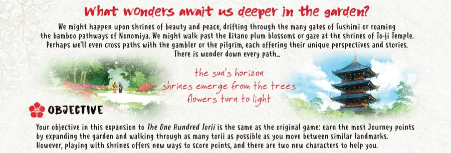One Hundred Torii: Diverging Paths - Board Game (Online Order Only)
