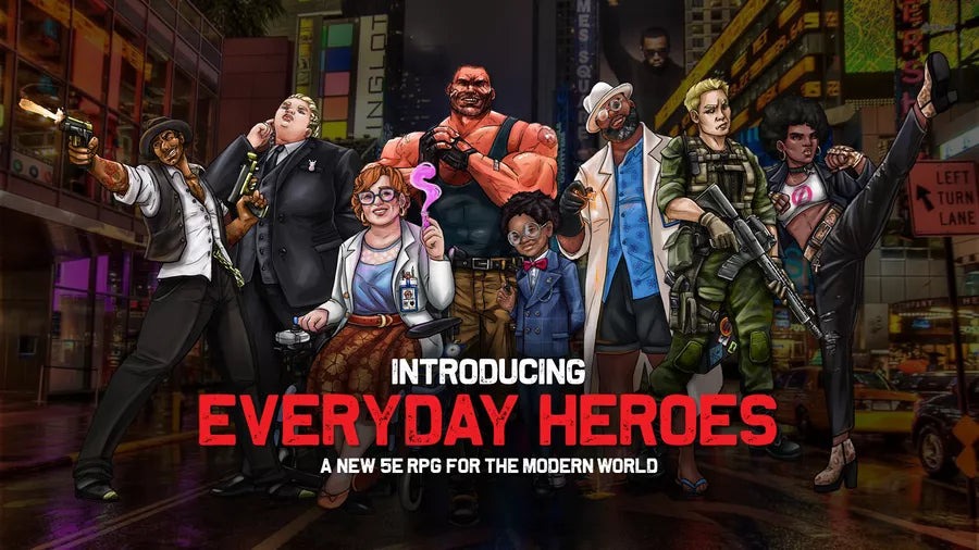 Everyday Heroes, The RPG: Core Rulebook (Online Order Only)