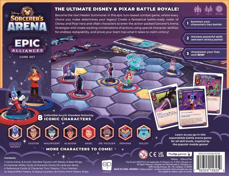 Disney Sorcerer's Arena: Epic Alliances - Board Game (Online Order Only)