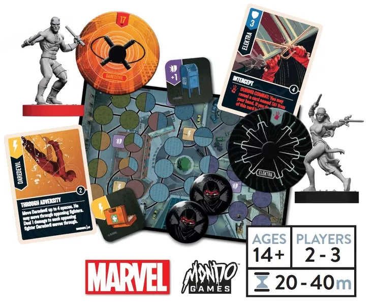 Marvel - Unmatched: Hell's Kitchen - Board Game (Online Order Only)