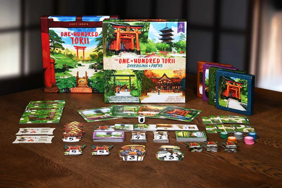 One Hundred Torii: Diverging Paths - Board Game (Online Order Only)