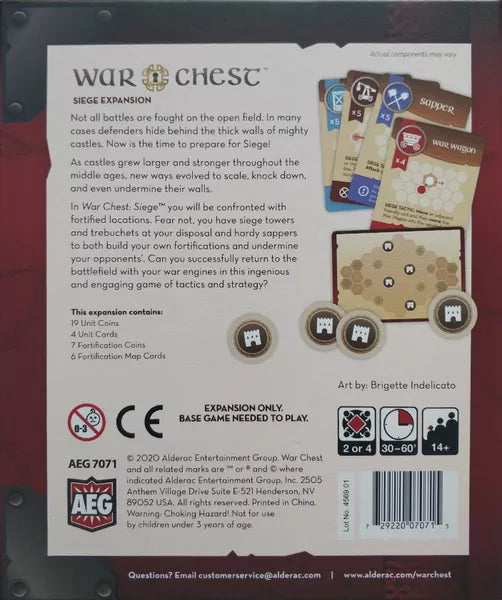 War Chest - Siege - Board Game (Online Order Only)