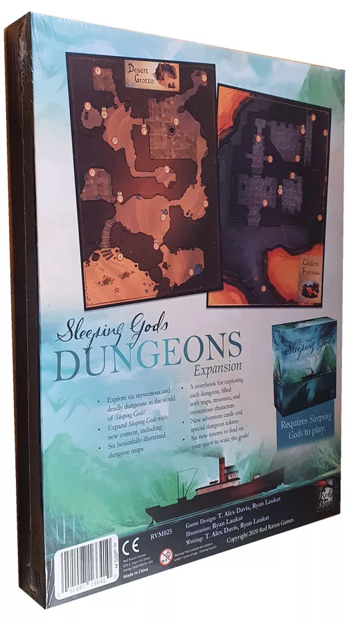 Sleeping Gods - Dungeons Expansion - Board game (Online Order Only)