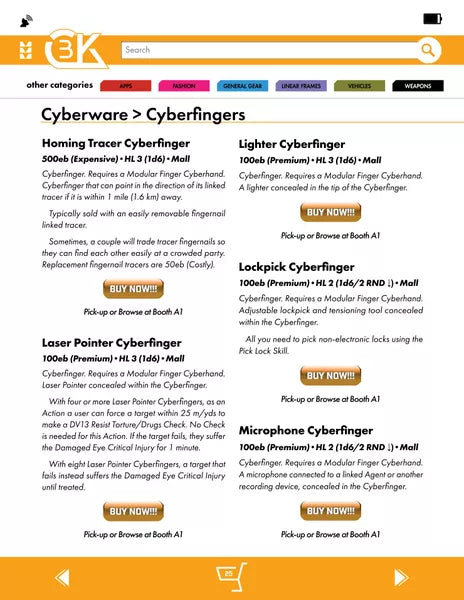 Cyberpunk Red: Black Chrome - Roleplaying Game (Online Order Only)