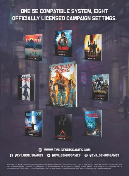 Everyday Heroes, The RPG: Core Rulebook (Online Order Only)