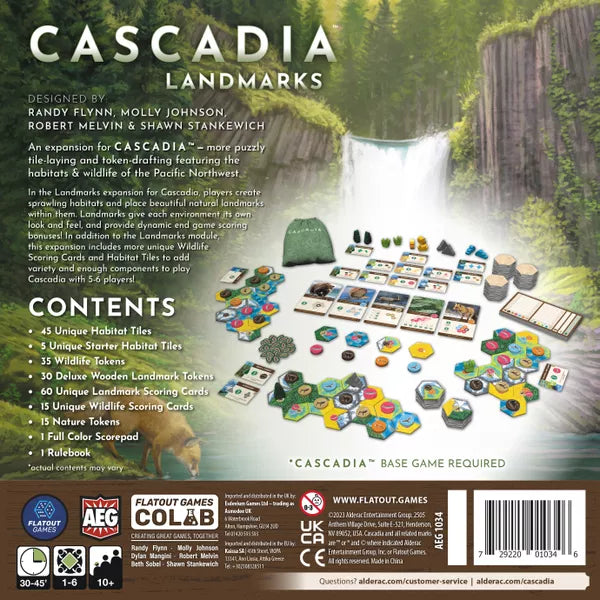 Cascadia: Landmarks Expansion - Board Game (Online Order Only)