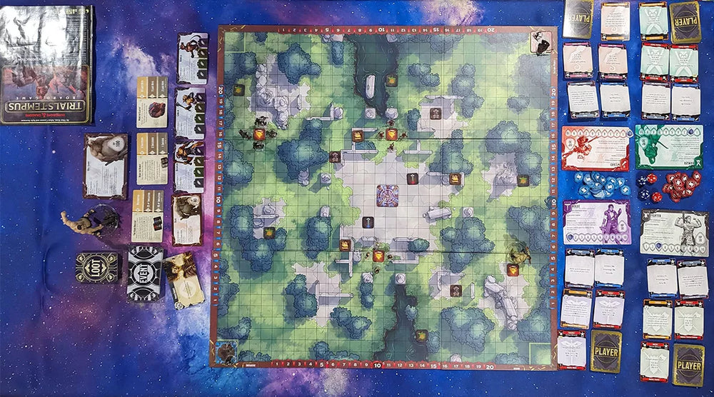 Dungeons & Dragons: Trials of Tempus Board Game - Premium Edition - Board Game (Online Order Only)