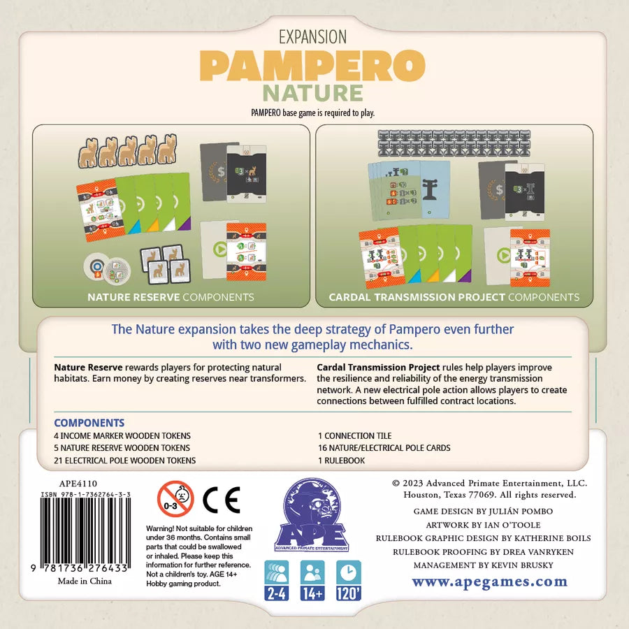 Pampero: Nature Expansion (ONLINE ORDER ONLY)