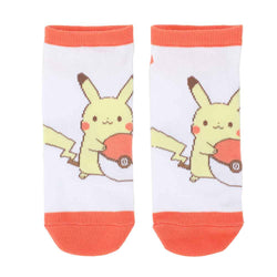 Pikachu Pokemon Unisex Ankle Socks 5-Pack (Online Order Only)