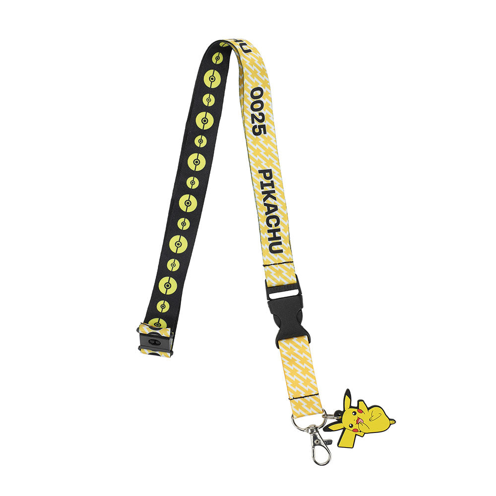 Pokemon Pikachu Kanto Region Breakaway Lanyard (Online Order Only)