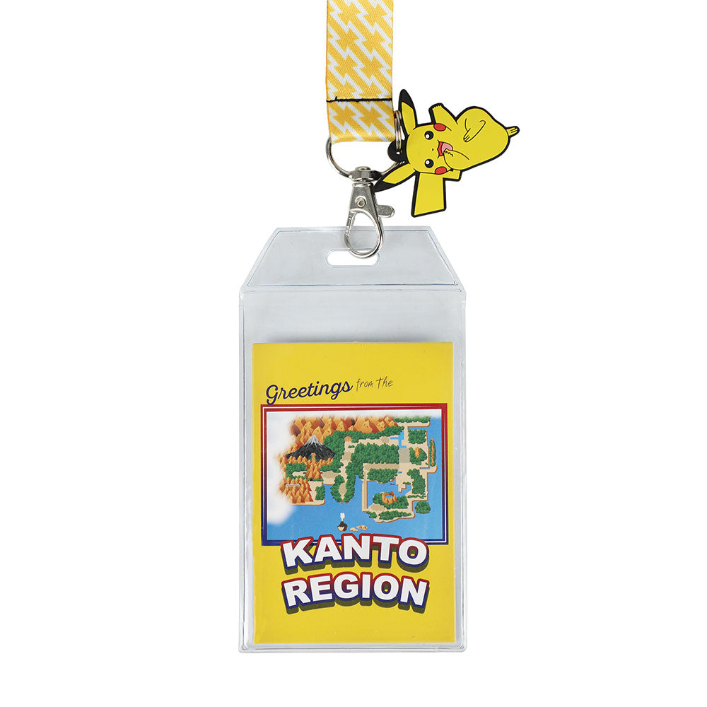 Pokemon Pikachu Kanto Region Breakaway Lanyard (Online Order Only)