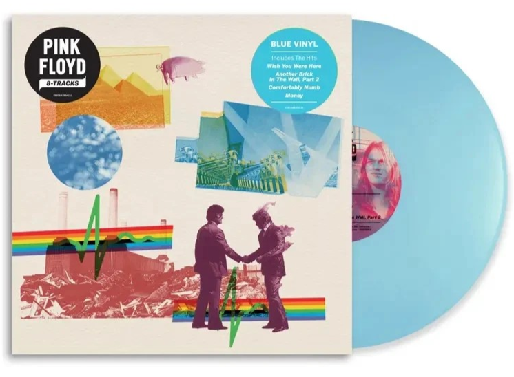Pink Floyd - 8-Tracks (Limited Edition, 180 Gram Blue Colored Vinyl) [Import] [Vinyl] (ONLINE ORDER ONLY)