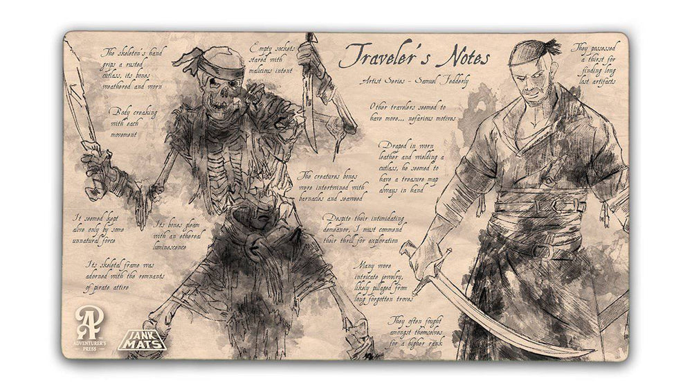 Pirate Sketch Playmat (ONLINE ORDER ONLY)