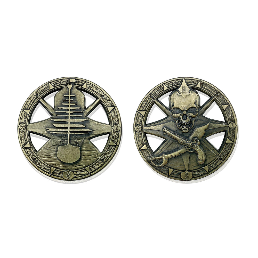 Pirate Compass Rose 50mm Metal (ONLINE ORDER ONLY)