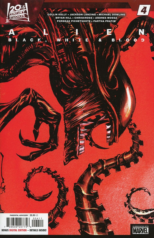 Alien: Black, White & Blood (2024) #4 (Online Order Only)
