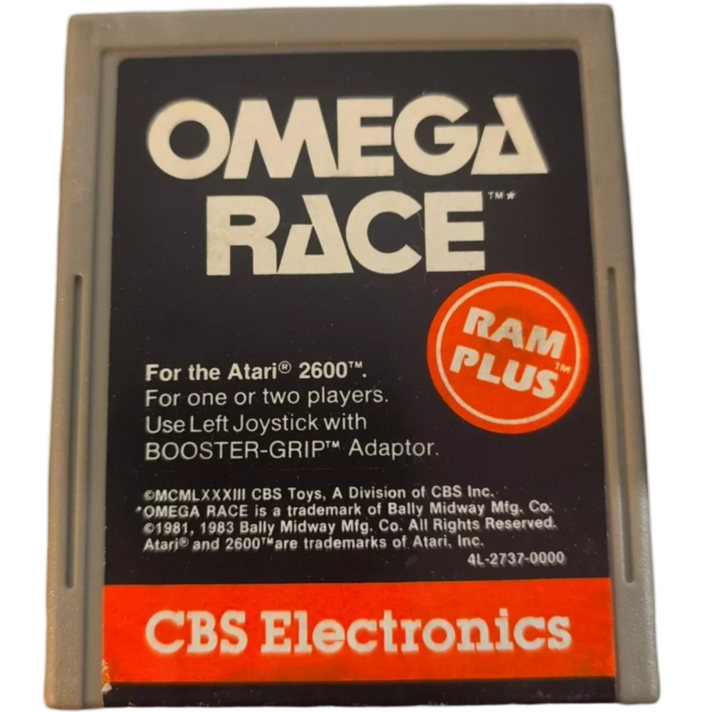 Omega Race - Atari 2600 (Online Order Only)
