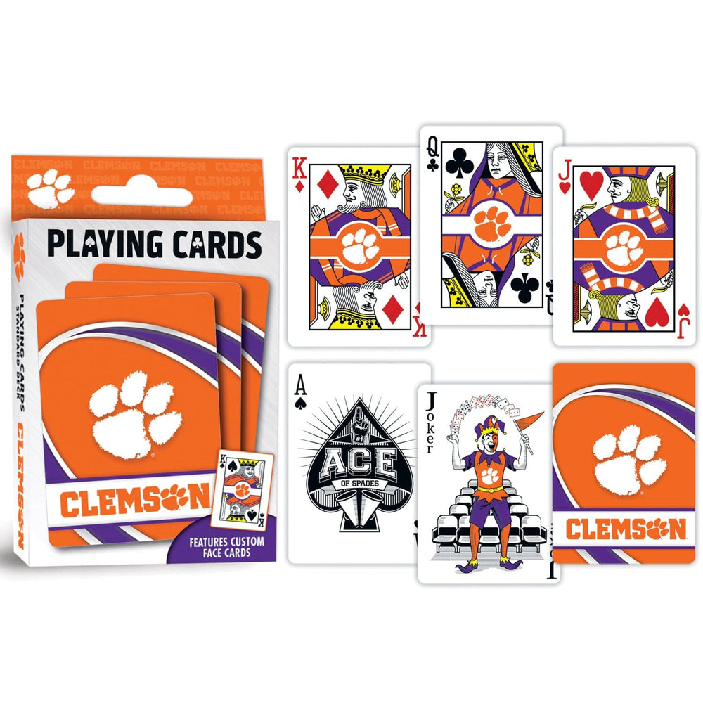Clemson Tigers Playing Cards - 54 Card Deck (ONLINE ORDER ONLY)