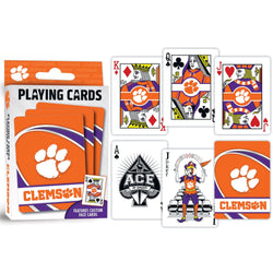 Clemson Tigers Playing Cards - 54 Card Deck (ONLINE ORDER ONLY)