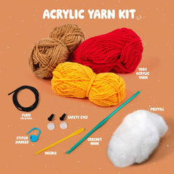 Pete the Pizza Amigurumi Crochet Kit – Cute & Beginner-Friendly (ONLINE ORDER ONLY)