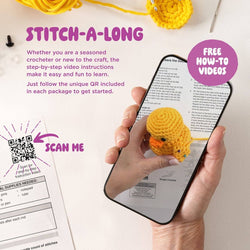Pete the Pizza Amigurumi Crochet Kit – Cute & Beginner-Friendly (ONLINE ORDER ONLY)