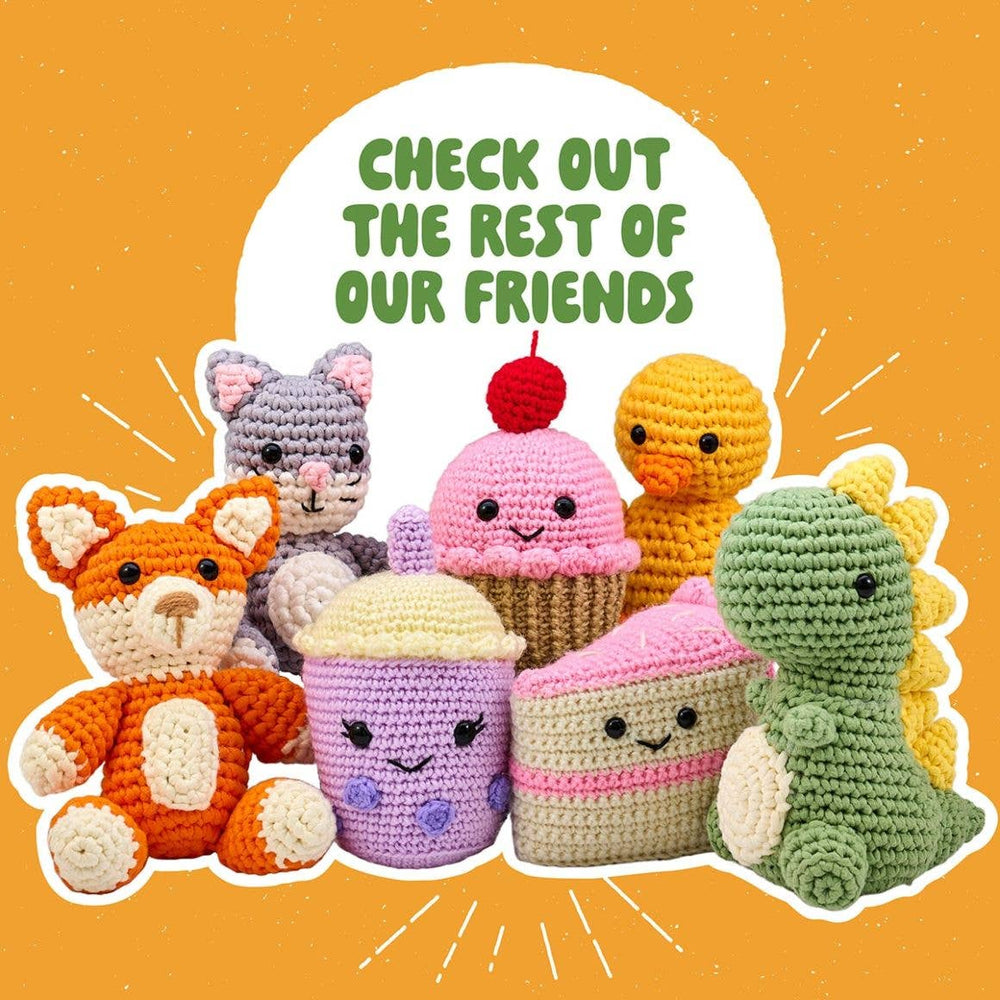 Pete the Pizza Amigurumi Crochet Kit – Cute & Beginner-Friendly (ONLINE ORDER ONLY)
