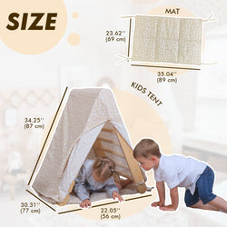Play Tent Cover with Mat for Climbing Triangle Ladder (ONLINE ORDER ONLY)