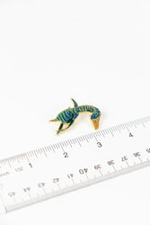 Plesiosaurus Enamel Pin (Plesiosaurus dolichodeirus) (ONLINE ORDER ONLY)