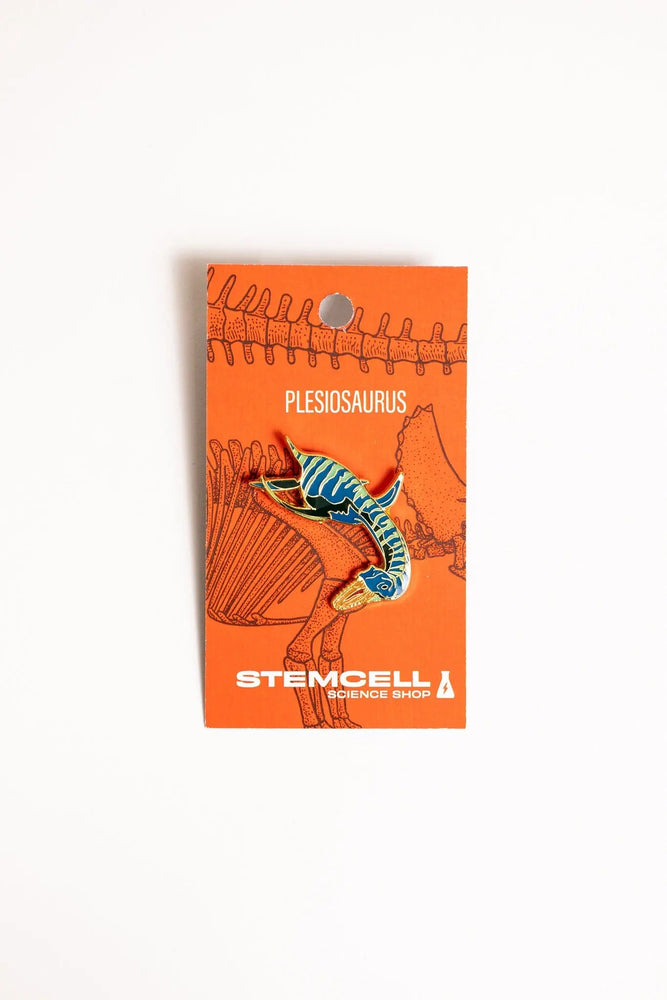 Plesiosaurus Enamel Pin (Plesiosaurus dolichodeirus) (ONLINE ORDER ONLY)