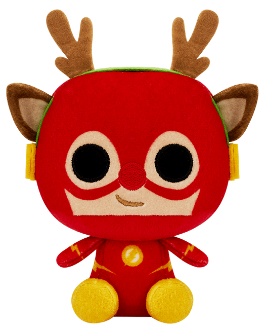 Pop! Plush The Flash as Rudolph (Online Order Only)