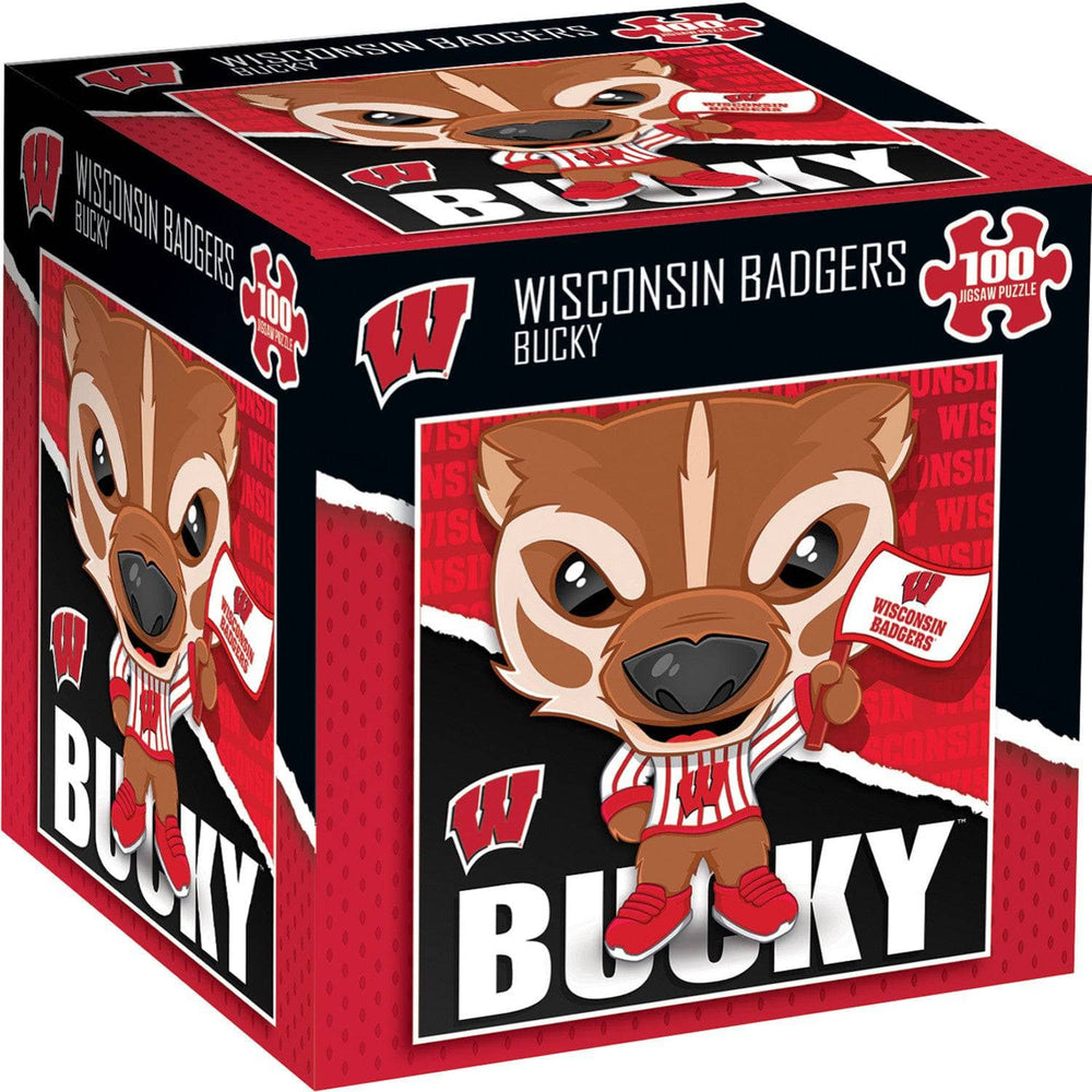 Bucky - Wisconsin Badgers Mascot 100 Piece Jigsaw Puzzle (ONLINE ORDER ONLY)