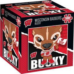 Bucky - Wisconsin Badgers Mascot 100 Piece Jigsaw Puzzle (ONLINE ORDER ONLY)
